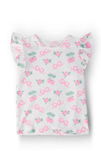 Berries & Bows S/S Ruffle Tee by Mila & Rose ®