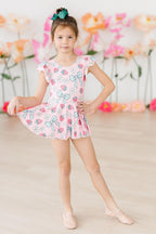 Berry Picnic S/S Twirl Leotard by Mila & Rose ®