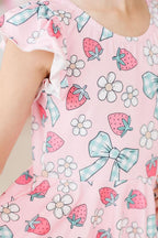 Berry Picnic S/S Twirl Leotard by Mila & Rose ®