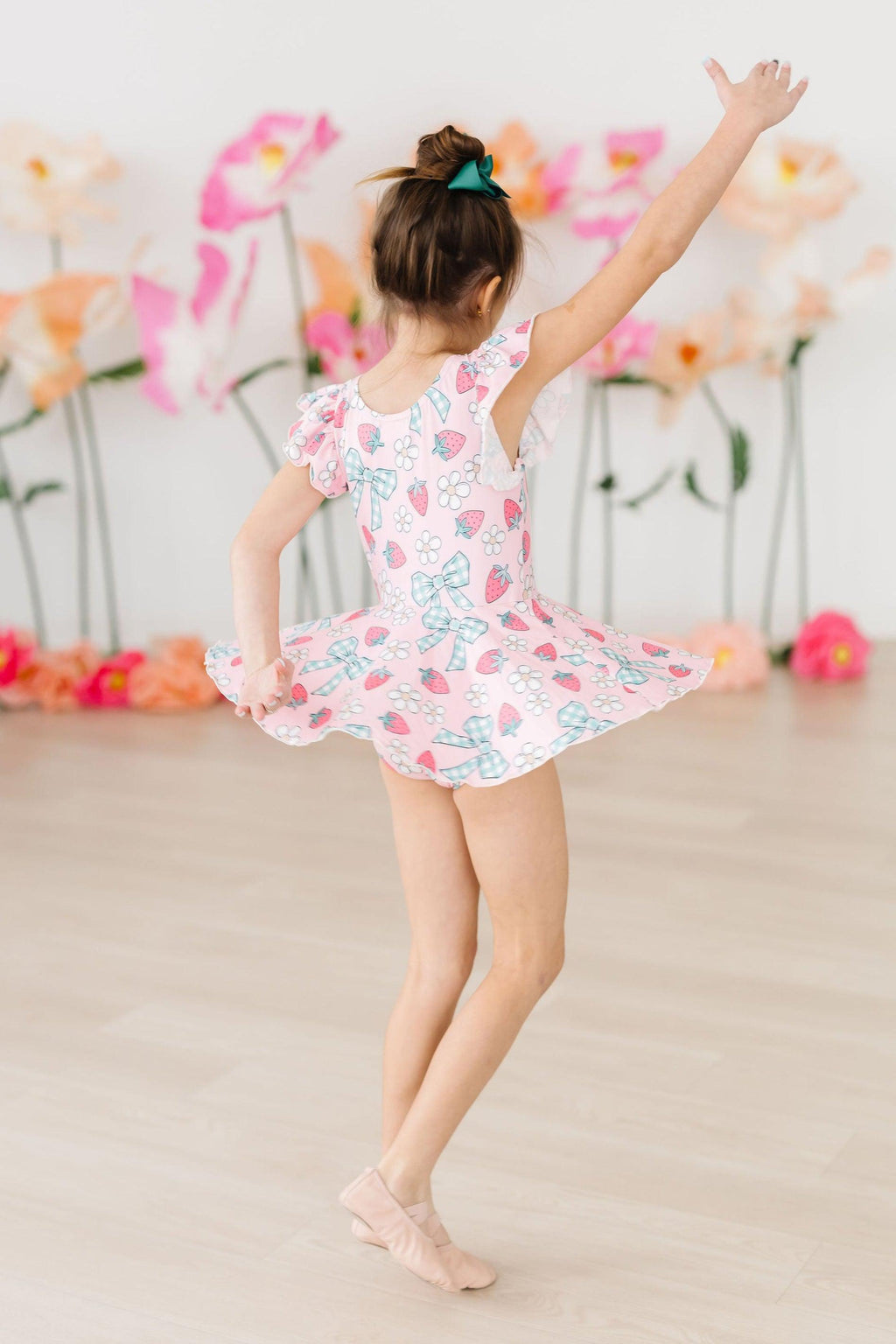 Berry Picnic S/S Twirl Leotard by Mila & Rose ®