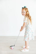 Birdies & Bows S/S Polo Dress by Mila & Rose ®