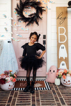 Black 3/4 Tutu Leotard by Mila & Rose ®