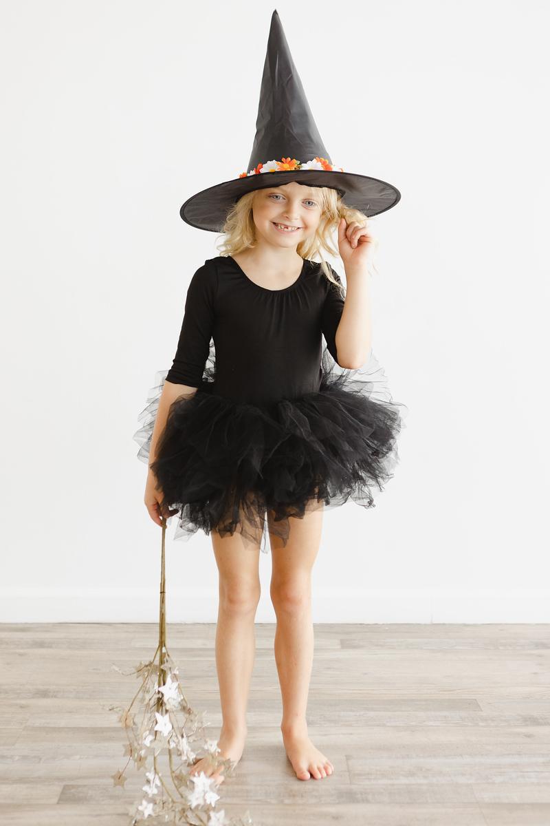 Black 3/4 Tutu Leotard by Mila & Rose ®