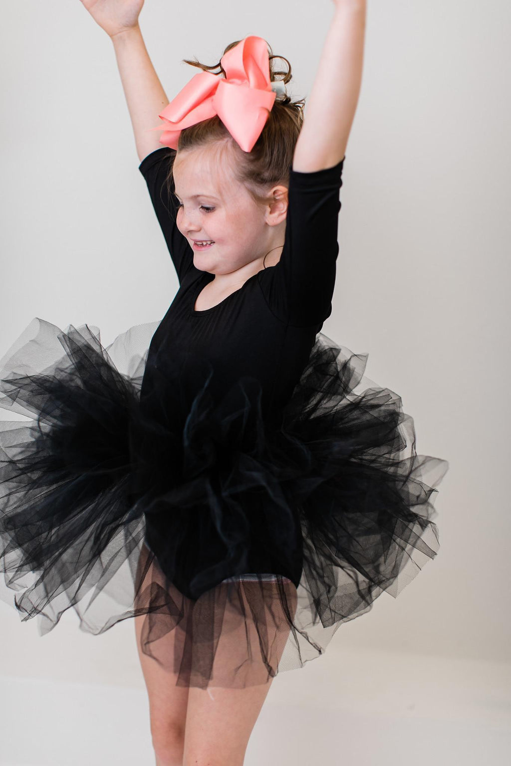 Black 3/4 Tutu Leotard by Mila & Rose ®