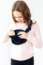 Black Fleece Belt Bag by Mila & Rose ®