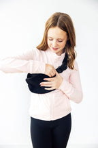 Black Fleece Belt Bag by Mila & Rose ®