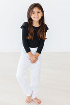 Black L/S Flutter Sleeve Leotard by Mila & Rose ®
