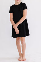 Black T-Shirt Dress by Mila & Rose ®