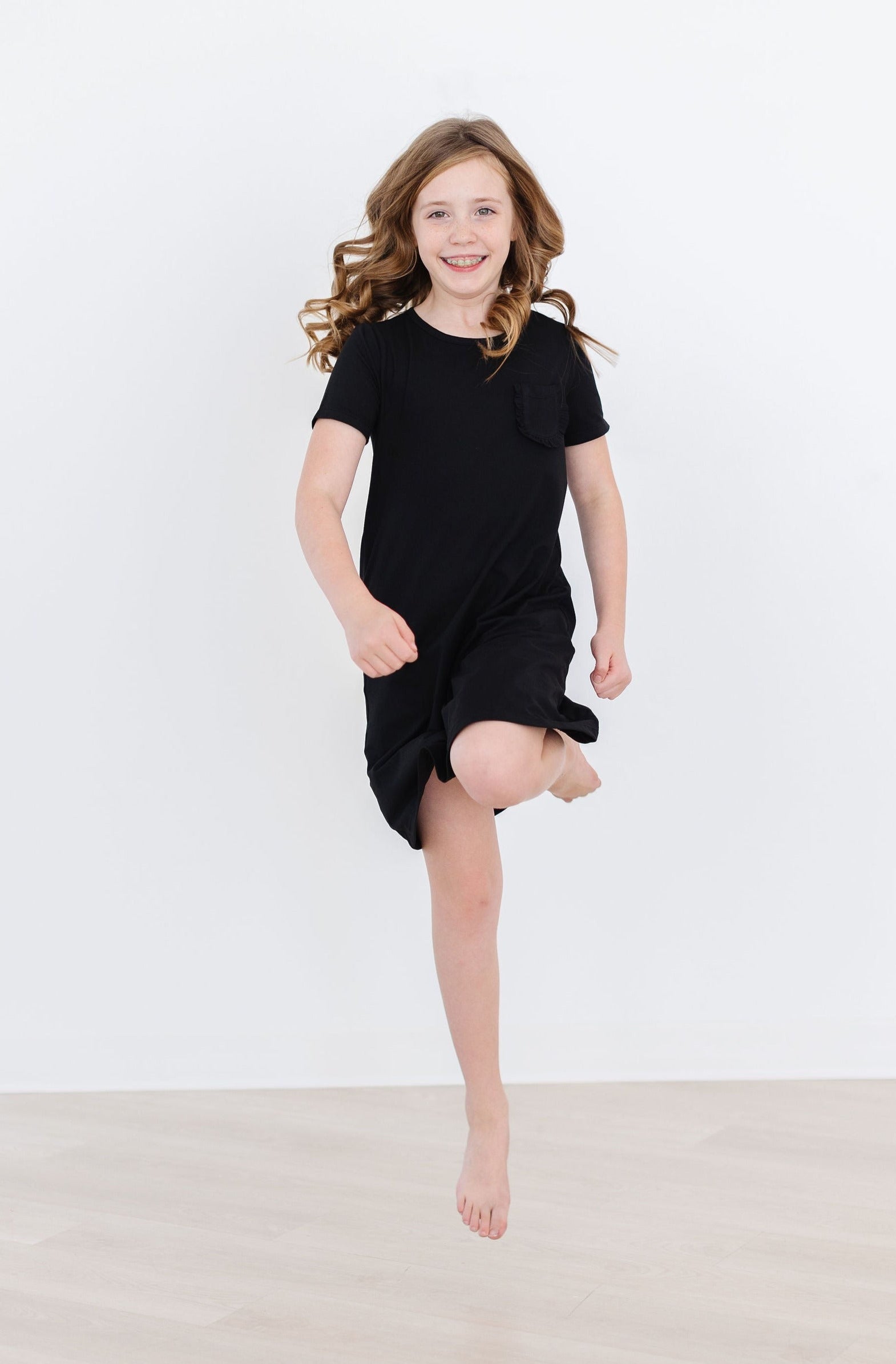 Black T-Shirt Dress by Mila & Rose ®