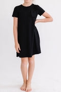 Black T-Shirt Dress by Mila & Rose ®