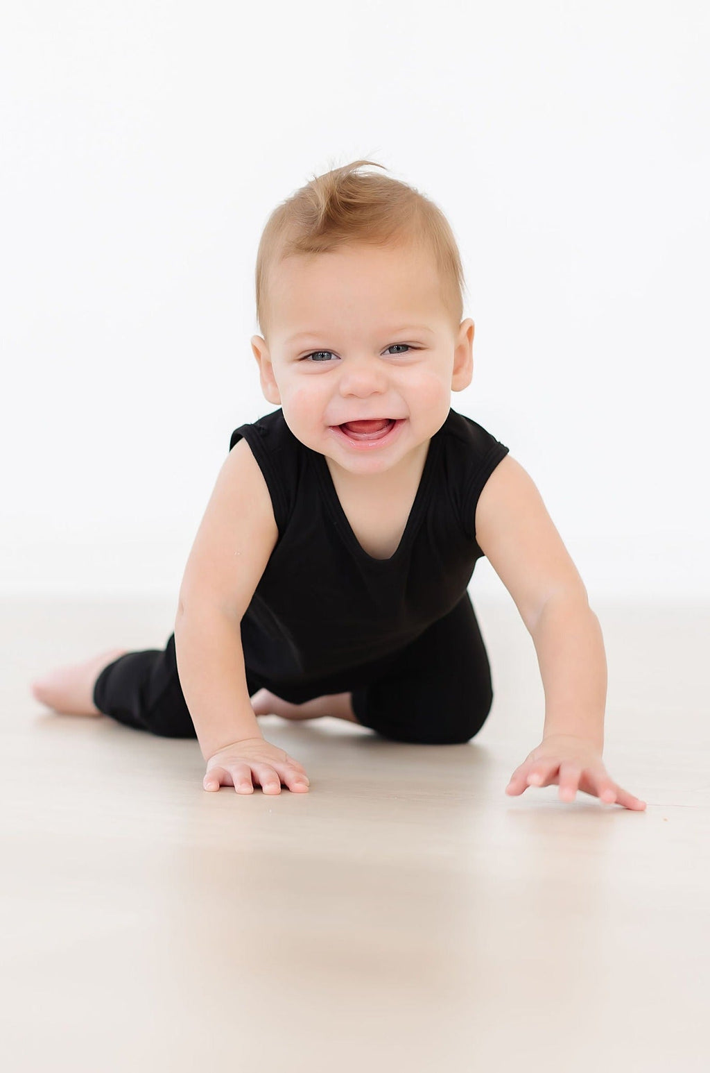 Black Tank One-Piece Jogger by Mila & Rose ®
