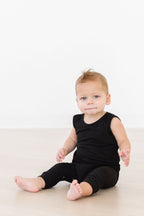 Black Tank One-Piece Jogger by Mila & Rose ®