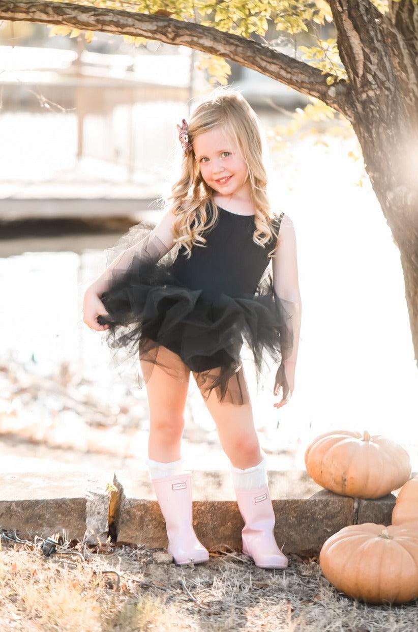 Black Tank Tutu Leotard by Mila & Rose ®