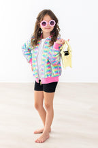 Black Twirl Shorts by Mila & Rose ®