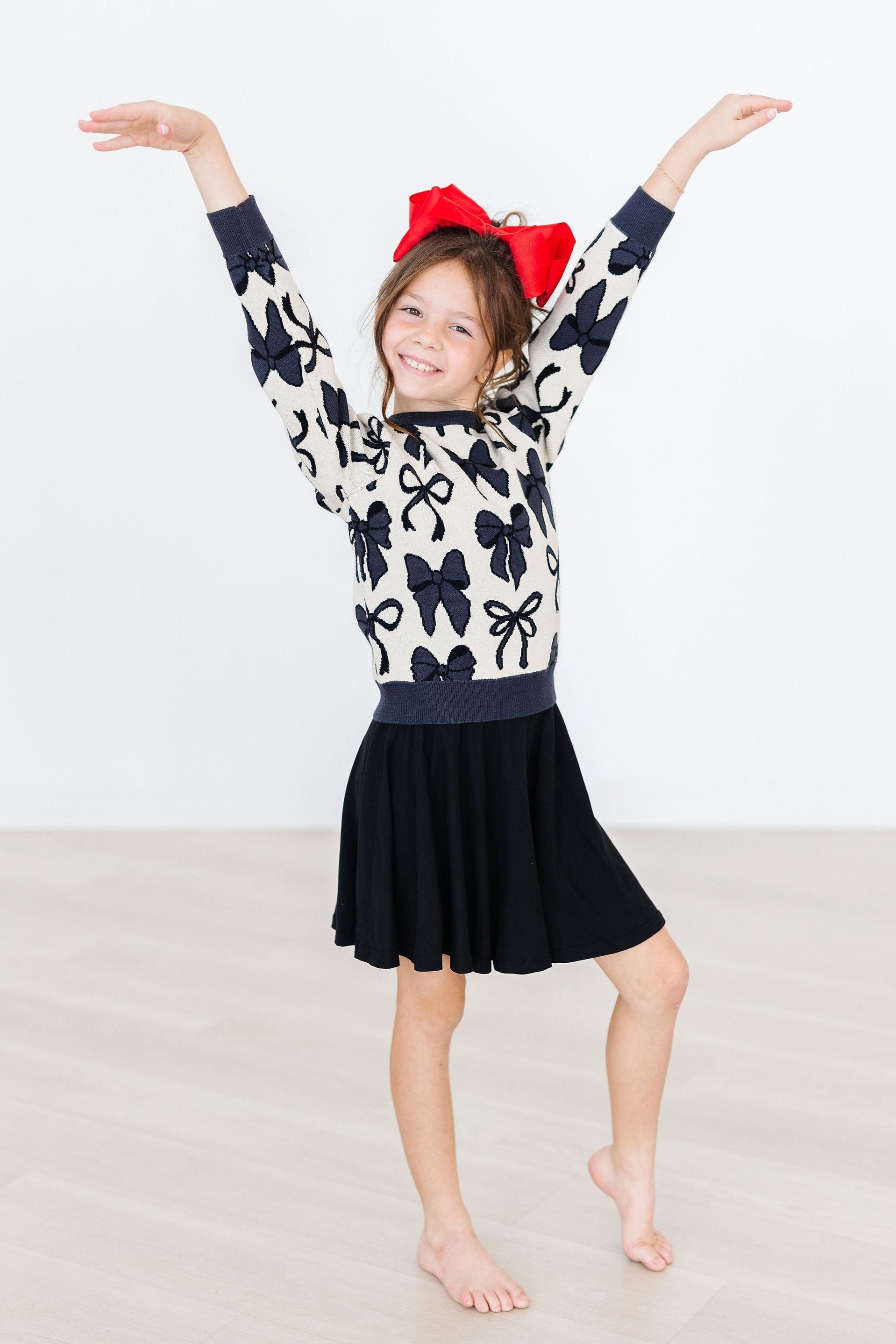 Black Twirl Skort by Mila & Rose ®
