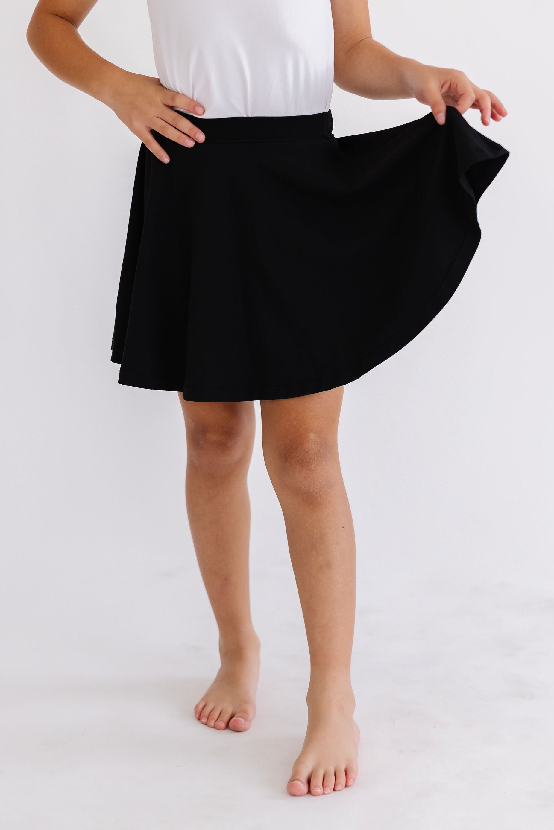 Black Twirl Skort by Mila & Rose ®