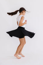 Black Twirl Skort by Mila & Rose ®