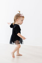 Black Velvet Tutu Bodysuit by Mila & Rose ®