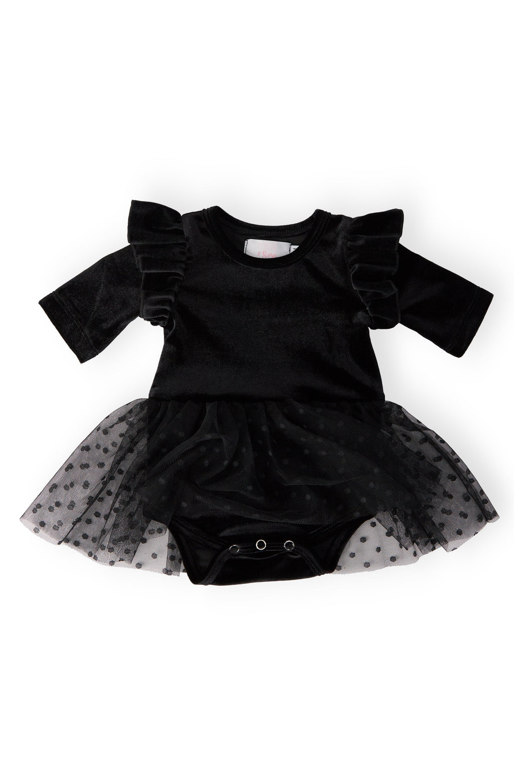 Black Velvet Tutu Bodysuit by Mila & Rose ®
