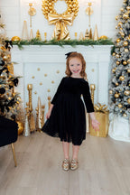 Black Velvet Tutu Dress by Mila & Rose ®