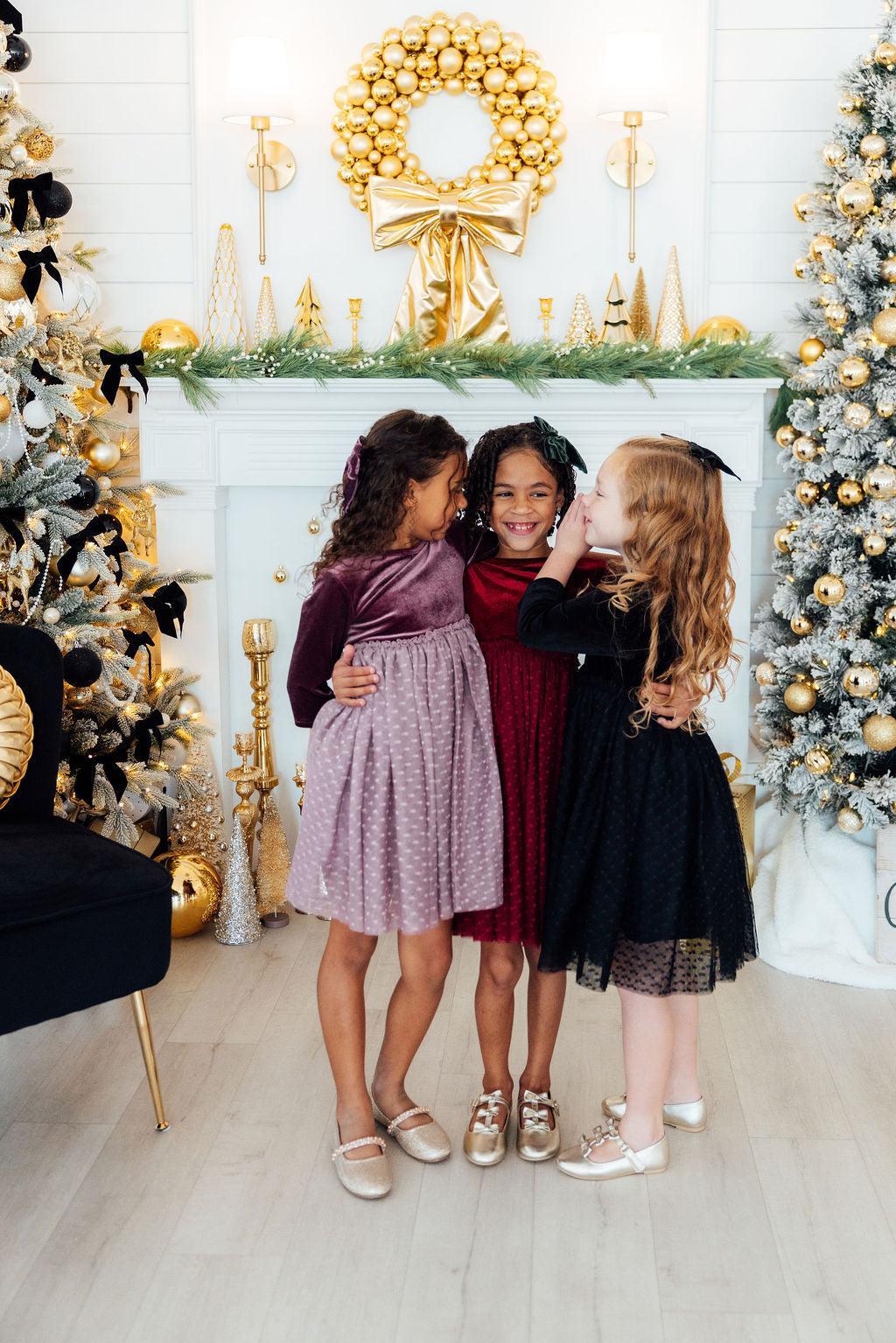 Black Velvet Tutu Dress by Mila & Rose ®