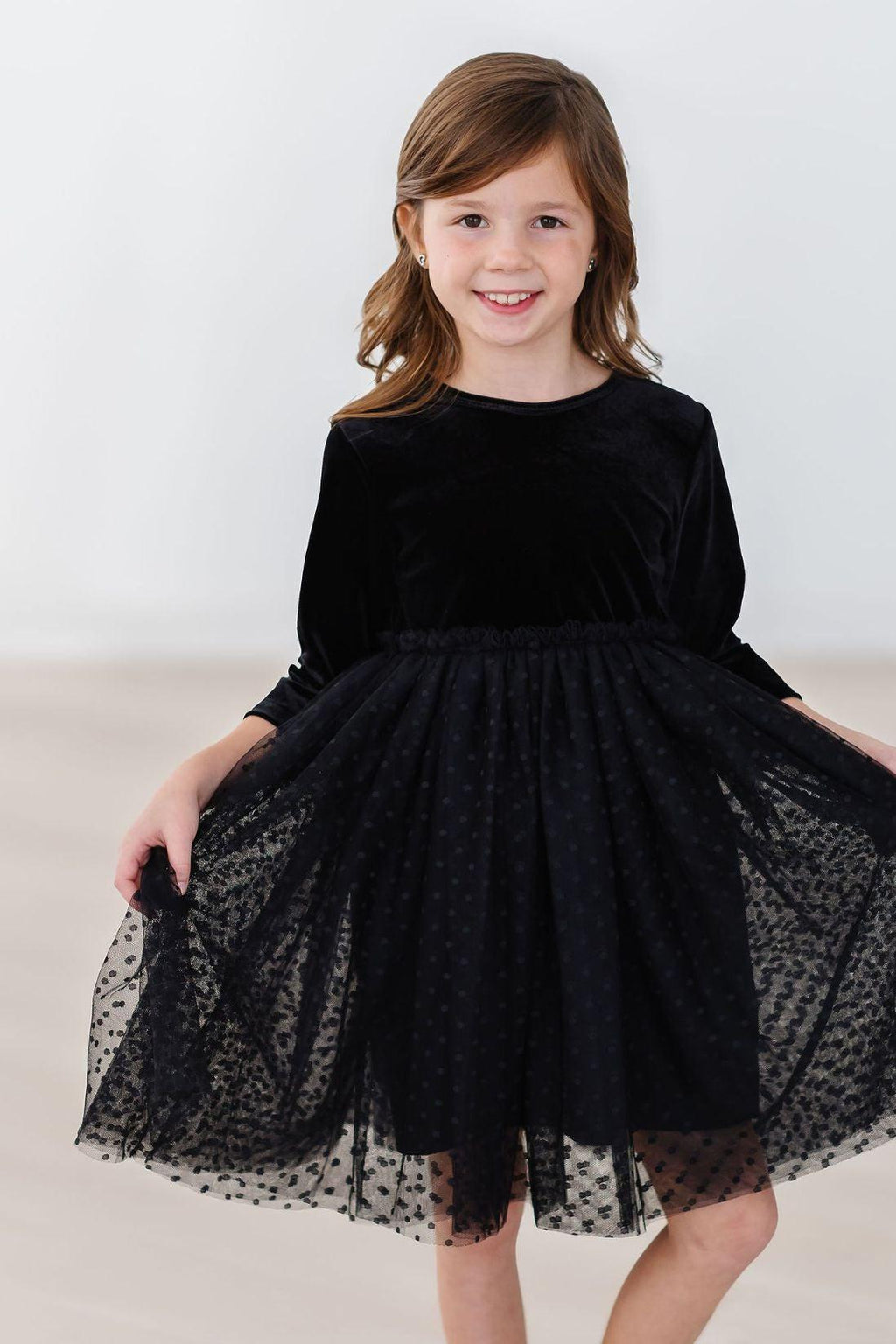 Black Velvet Tutu Dress by Mila & Rose ®