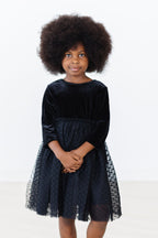 Black Velvet Tutu Dress by Mila & Rose ®