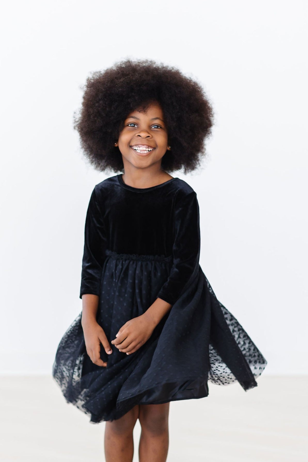 Black Velvet Tutu Dress by Mila & Rose ®