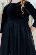 Black Velvet Tutu Dress by Mila & Rose ®