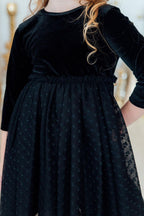 Black Velvet Tutu Dress by Mila & Rose ®