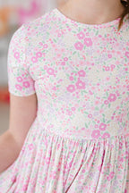 Blooming Beauty S/S Pocket Twirl Dress by Mila & Rose ®
