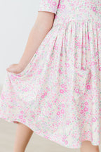 Blooming Beauty S/S Pocket Twirl Dress by Mila & Rose ®