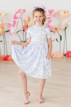 Blossom Bliss S/S Pocket Twirl Dress by Mila & Rose ®
