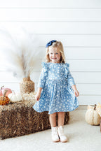 Bluebell 3/4 Sleeve Ruffle Twirl Dress by Mila & Rose ®