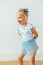 Blueberry Kisses S/S Twirl Leotard by Mila & Rose ®