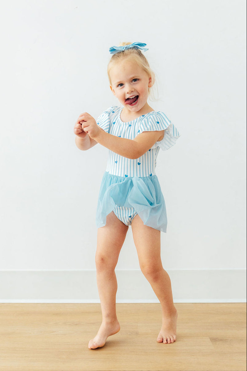 Blueberry Kisses S/S Twirl Leotard by Mila & Rose ®