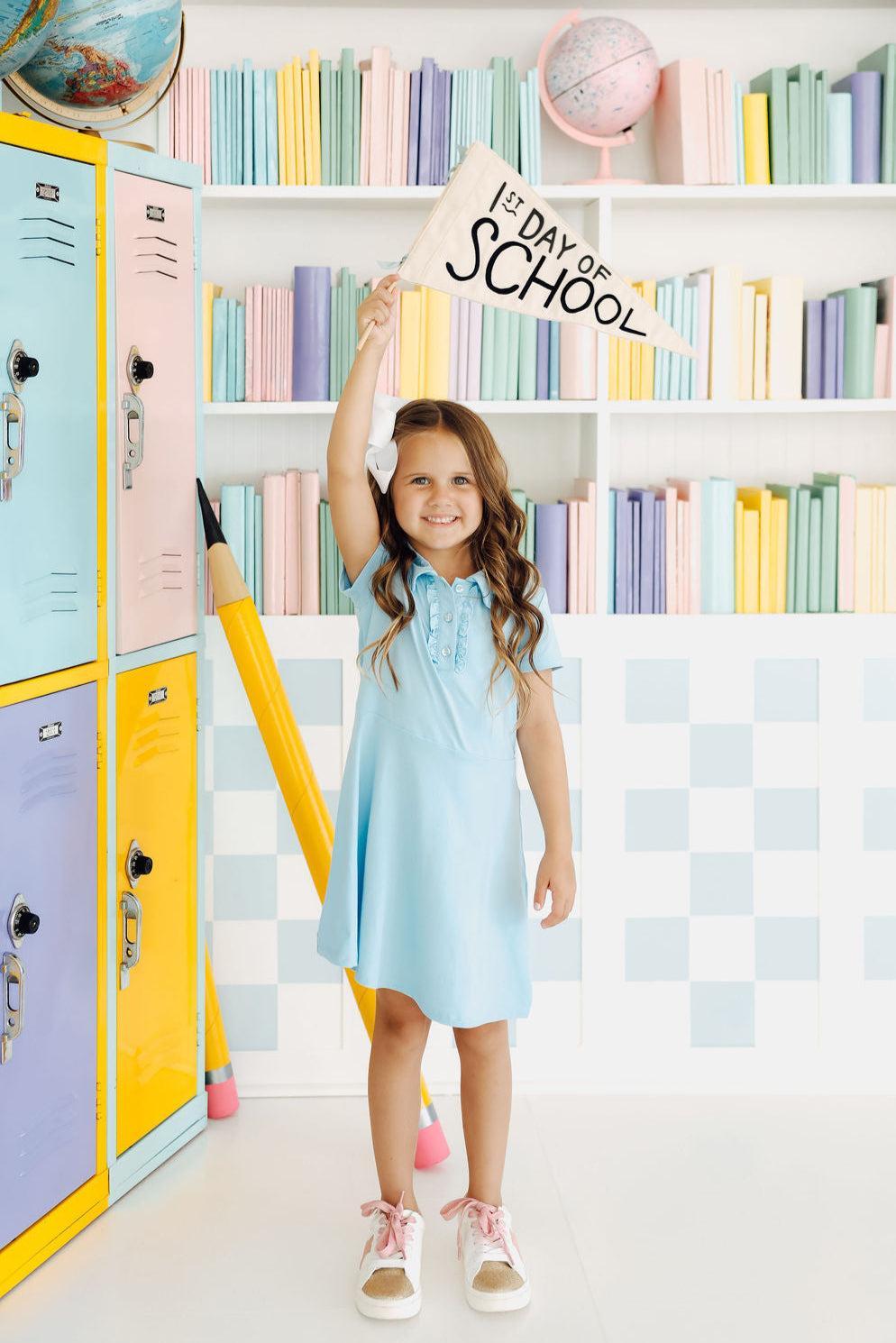 Bluebird S/S Polo Dress by Mila & Rose ®