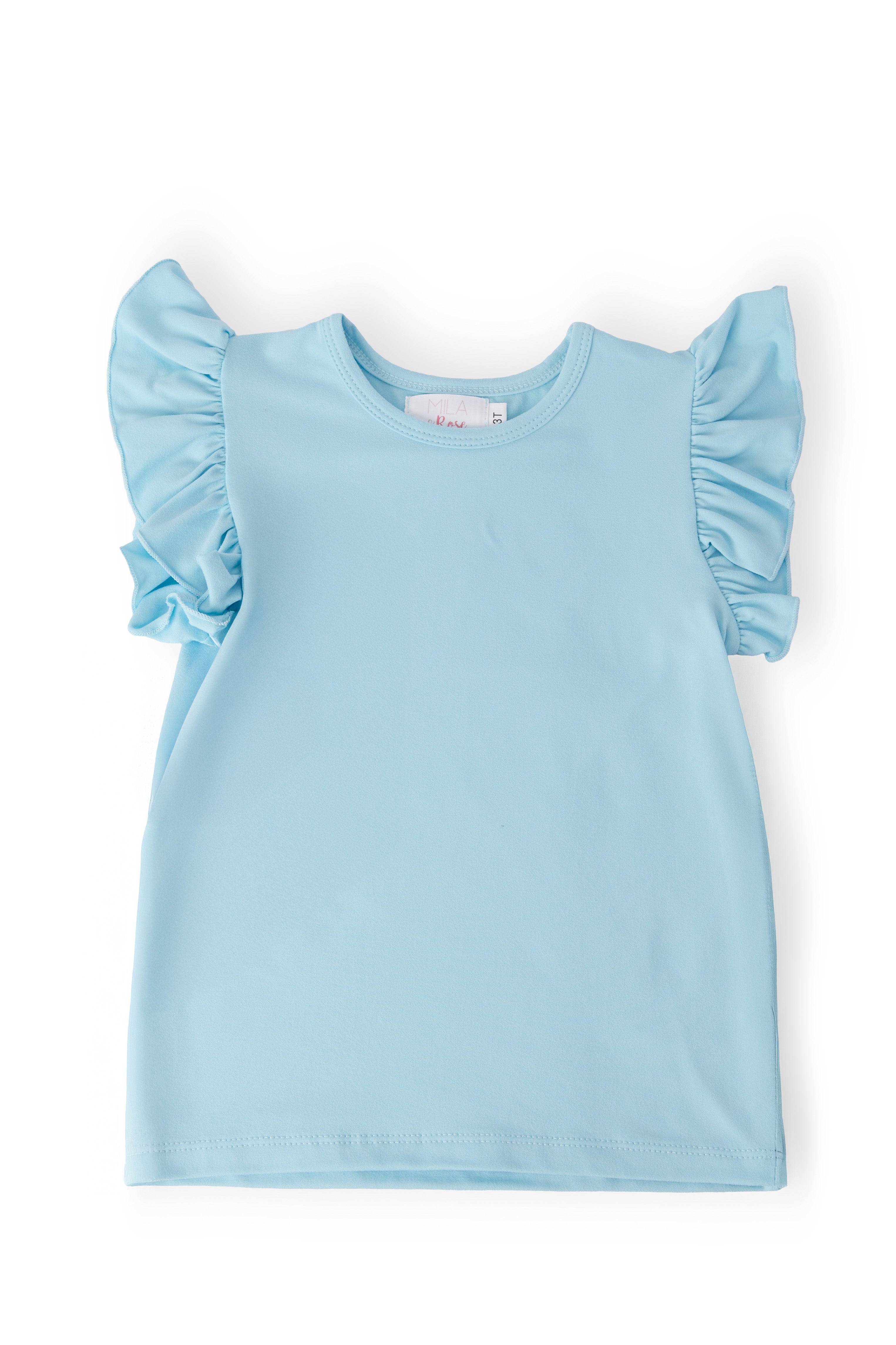 Bluebird S/S Ruffle Tee by Mila & Rose ®