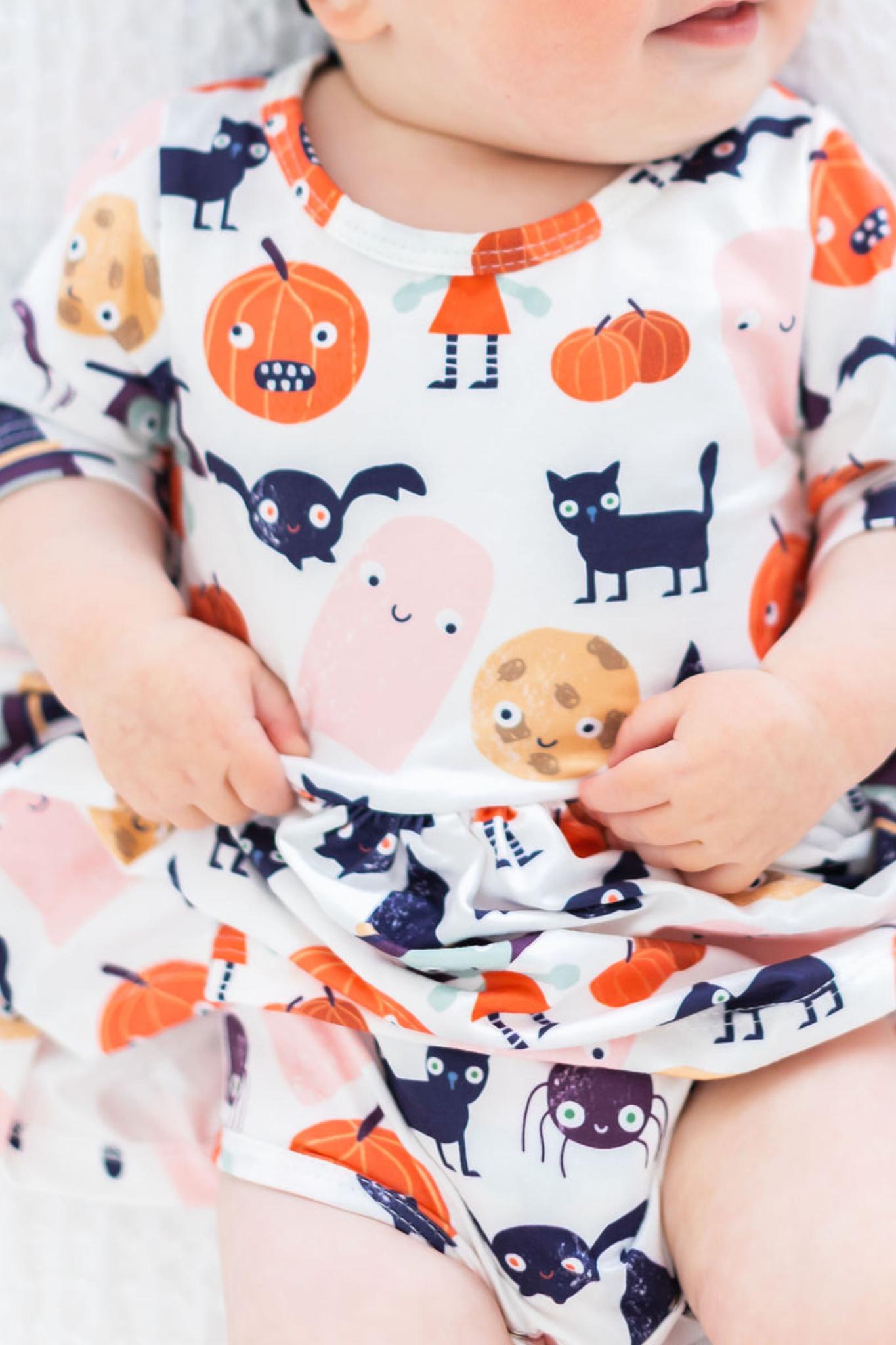 Boo Crew Twirl Bodysuit by Mila & Rose ®