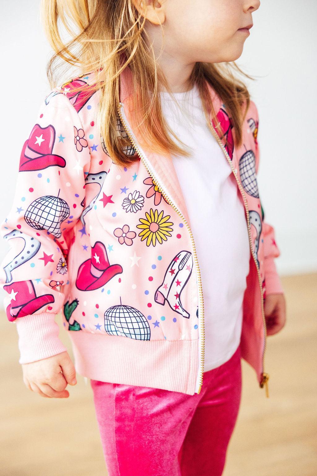 Boots & Bling Satin Jacket by Mila & Rose ®