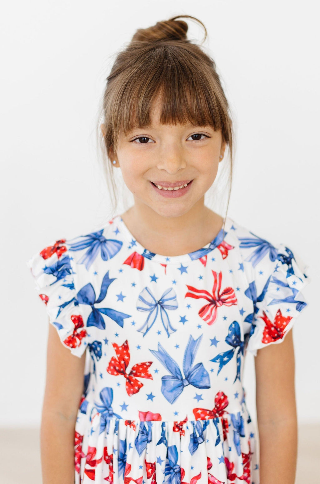 Born to Sparkle Flutter Sleeve Twirl Dress by Mila & Rose ®