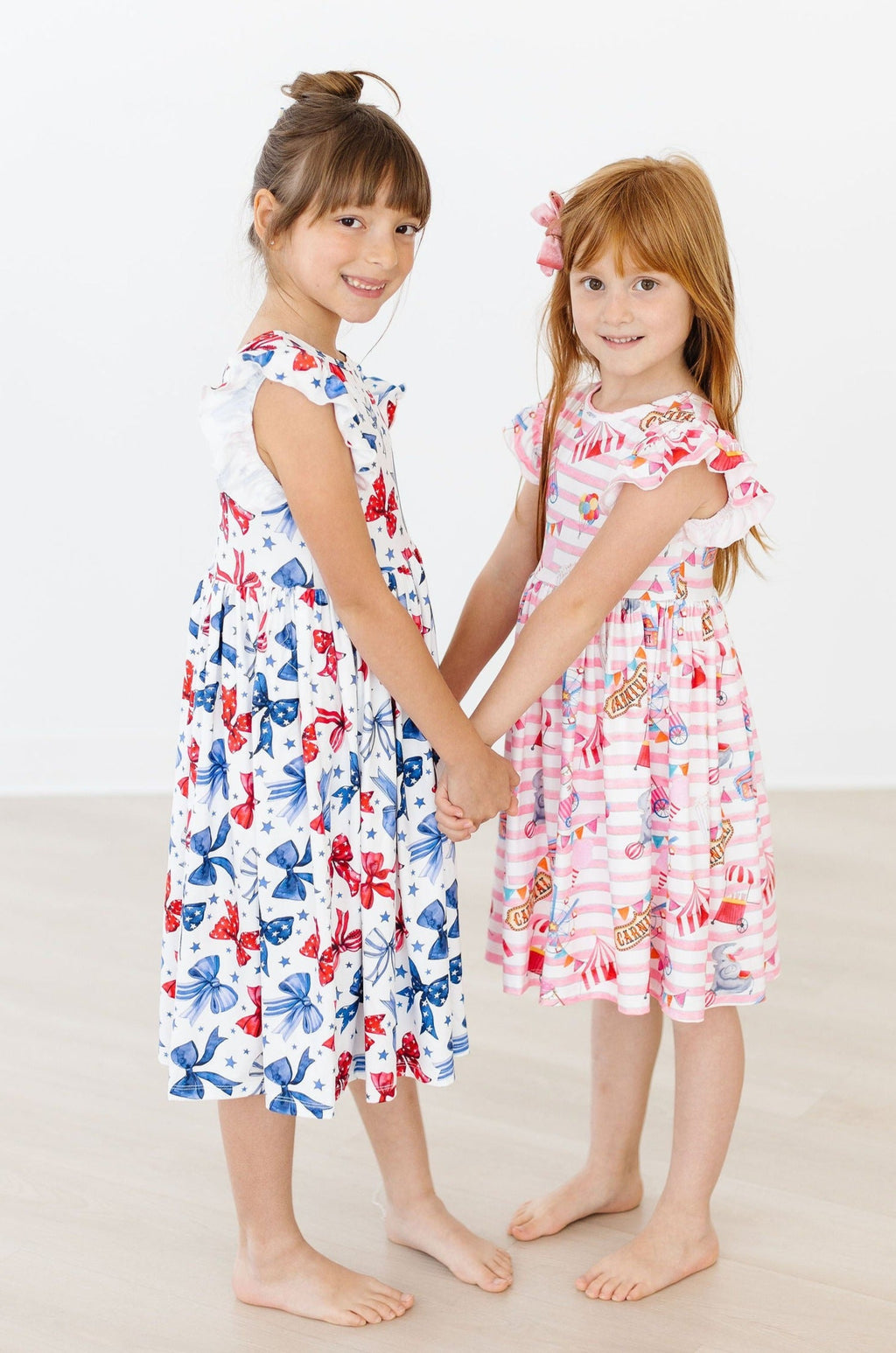 Born to Sparkle Flutter Sleeve Twirl Dress by Mila & Rose ®