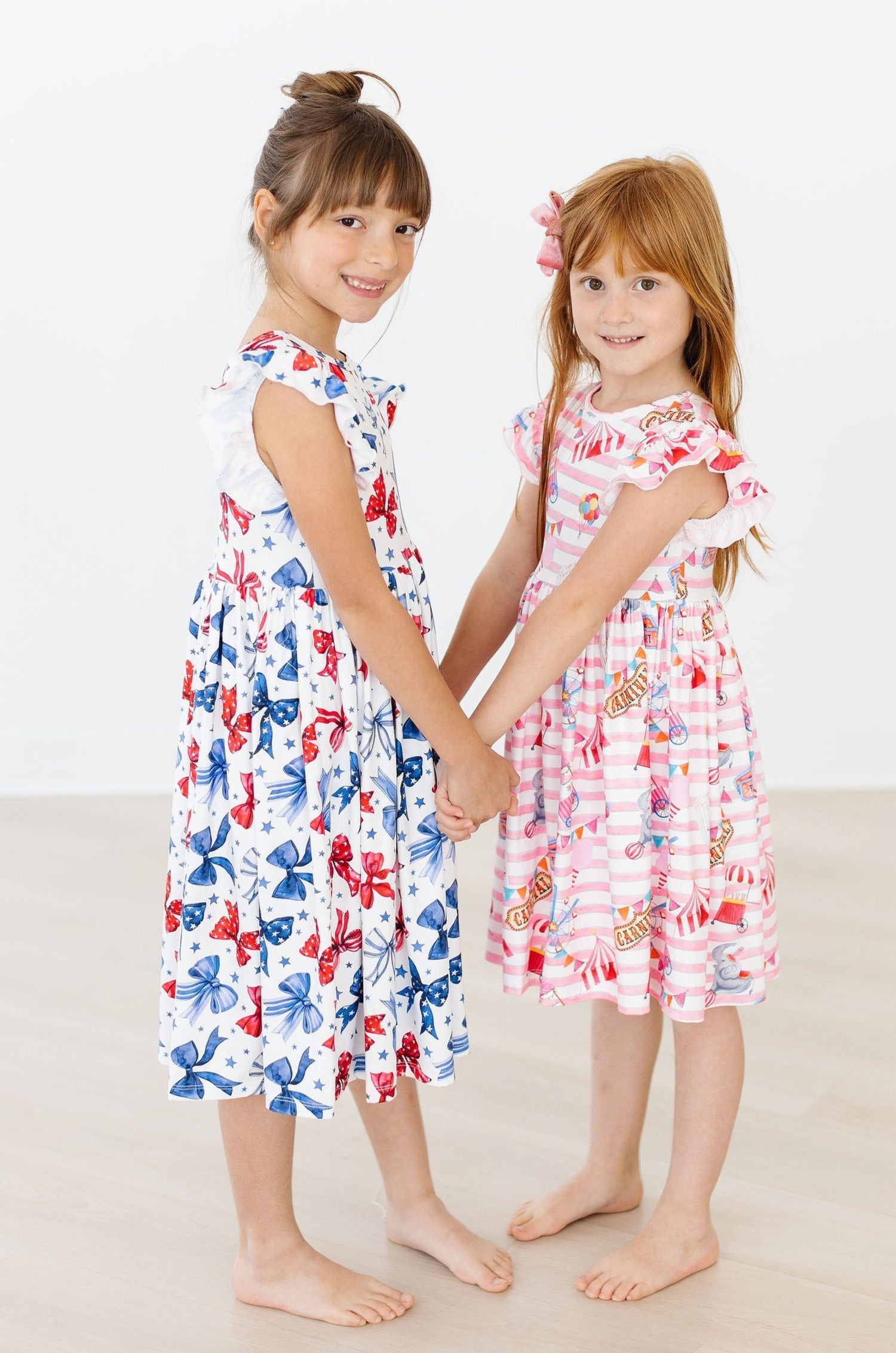 Born to Sparkle Flutter Sleeve Twirl Dress by Mila & Rose ®