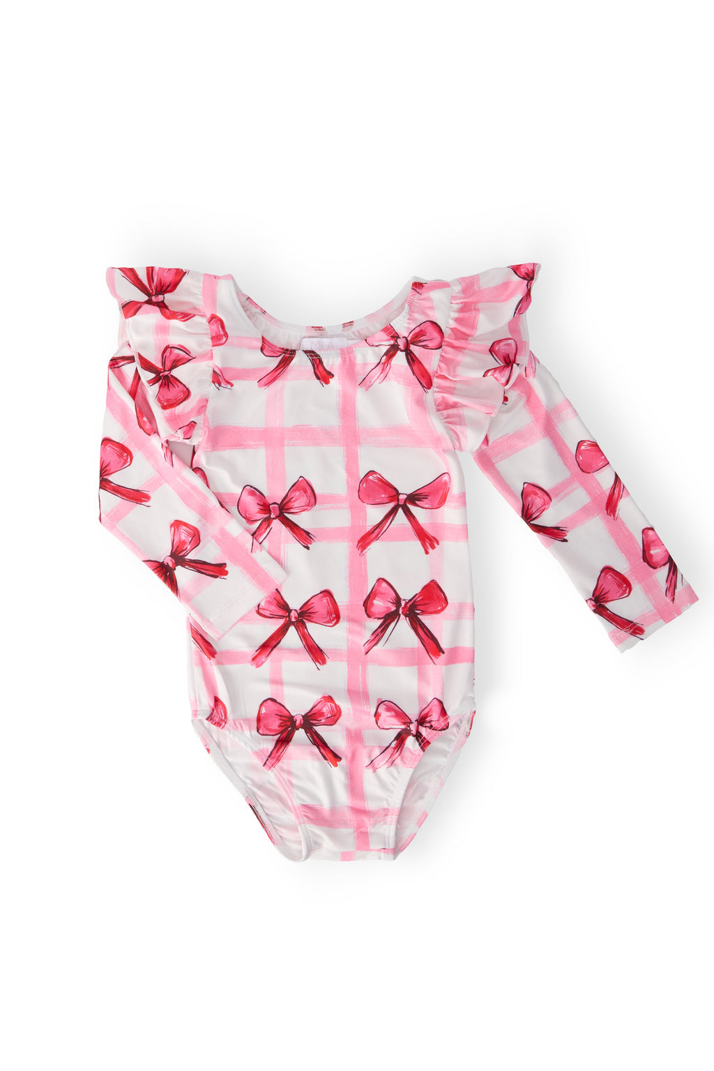 Bow La La L/S Flutter Sleeve Leotard by Mila & Rose ®