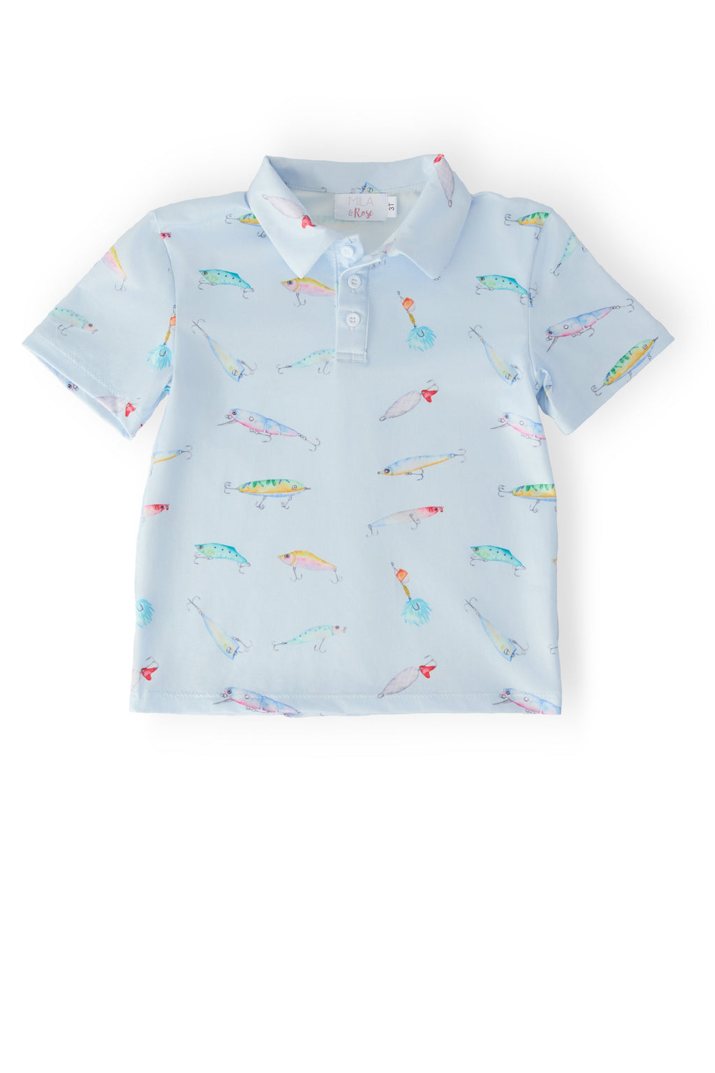 Boys Fish Hook S/S Polo by Mila & Rose ®