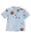Boys Home Run S/S Polo by Mila & Rose ®