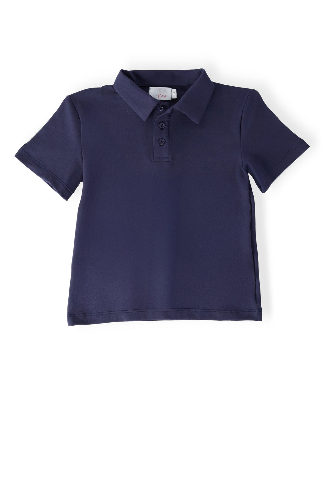 Boys Navy S/S Polo by Mila & Rose ®