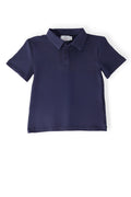 Boys Navy S/S Polo by Mila & Rose ®