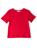 Boys Red S/S Pocket Tee by Mila & Rose ®