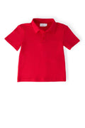 Boys Red S/S Polo by Mila & Rose ®